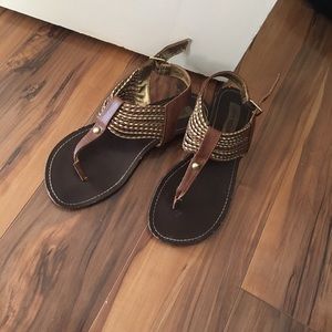 Brown sandals